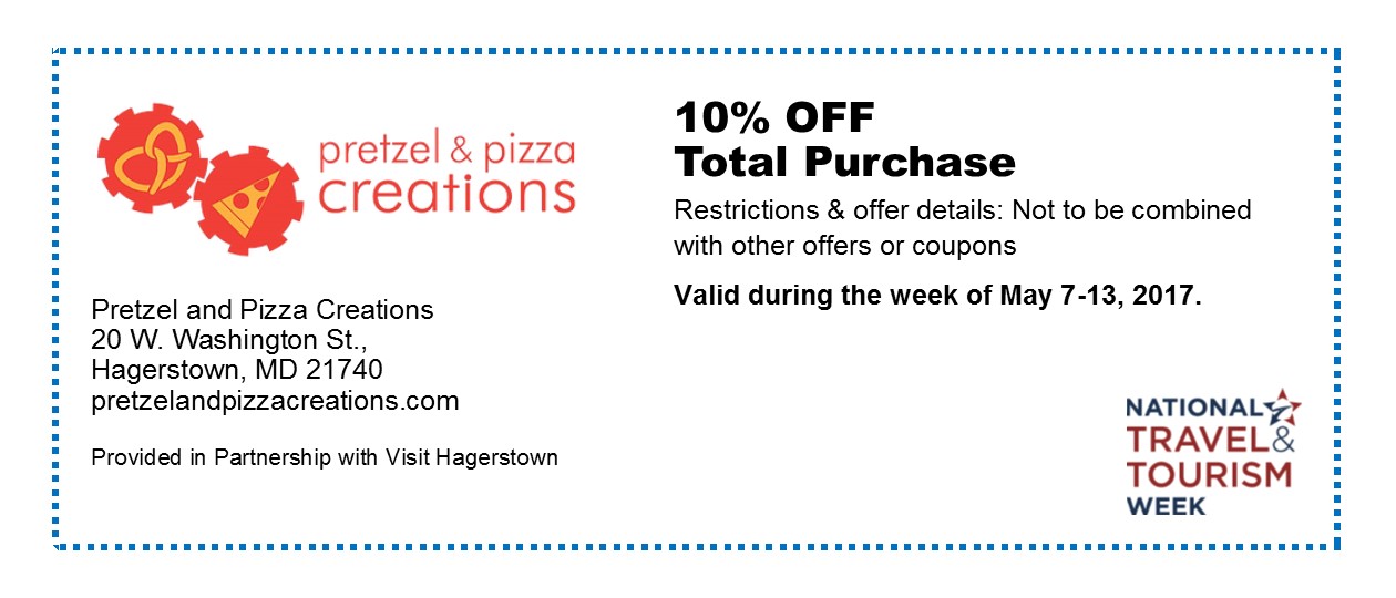 Hagerstown Tourism Offers - Pretzel & Pizza Creations